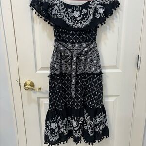 Anthropologie Black Dress